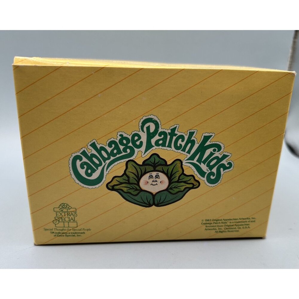Bedtime Story Xavier Roberts Cabbage Patch Dolls Kids Figurine Porcelain 1984 - Picture 8 of 8